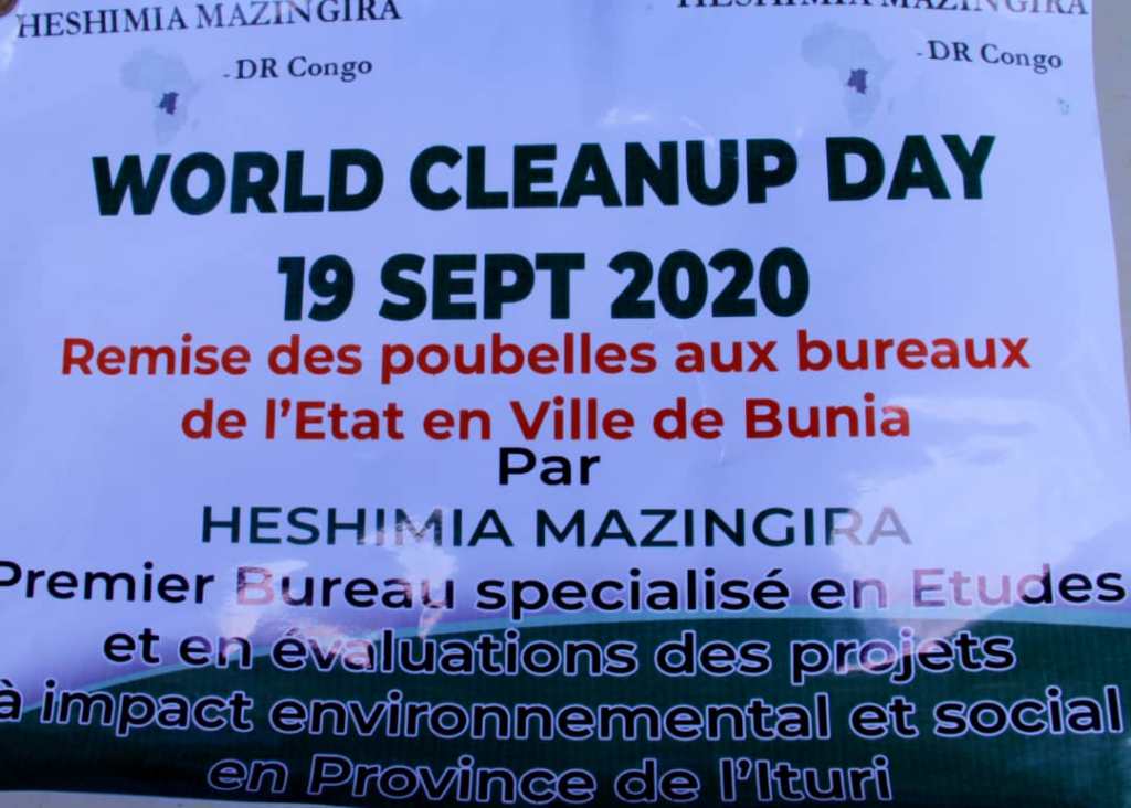 ensemble, protégeons l'environnement, un déchet à la fois.